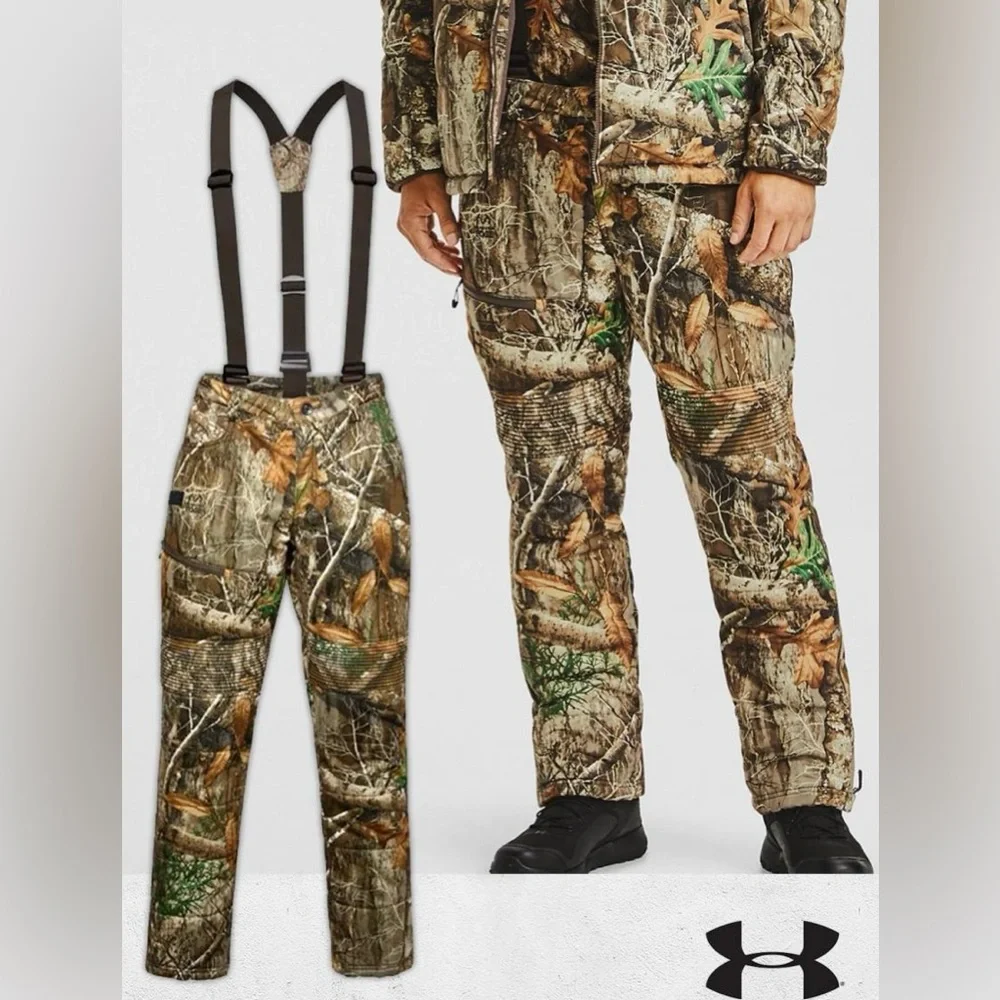 NWT Mens Under Armour Realtree Edge Extreme Season Hunting CamoPants 1316736 XXL - Picture 1 of 11